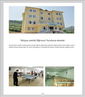 İhtiyaç Sahibi Öğrenci Yurduna Destek
